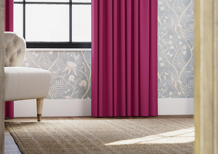 Ascot, Bright Pink - Made to Measure Curtains - Image 5